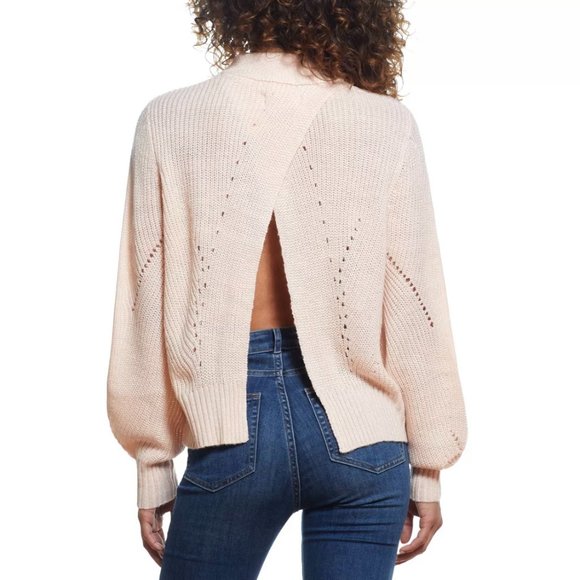 WEATHERPROOF VINTAGE Slightly Open Back Sweater - Picture 1 of 6